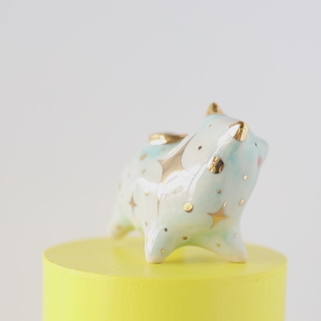 Starry Cat Birthday Candle Holder
